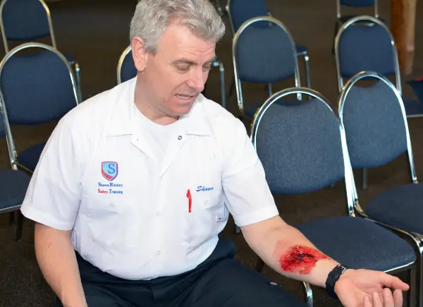 SRST uniform with moulage